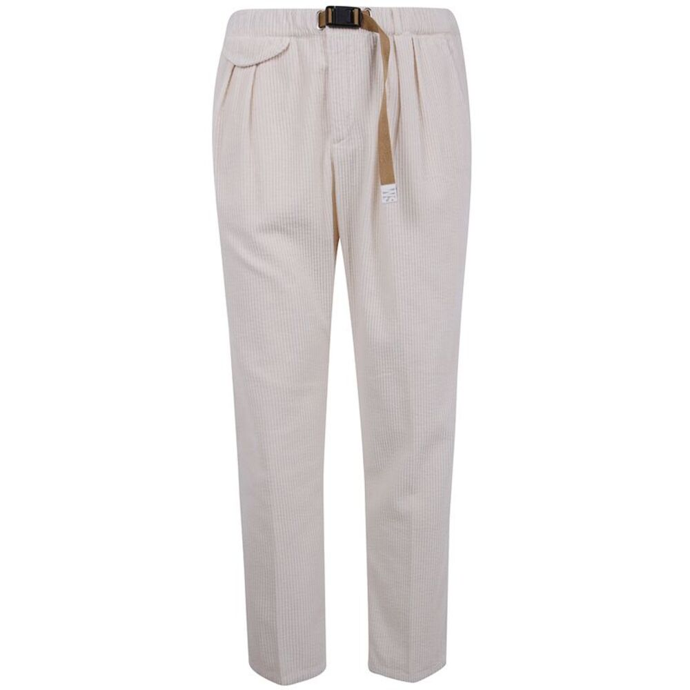 White Sand Men Long Classic Trousers